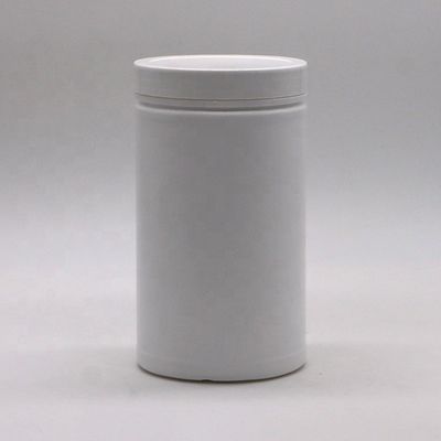 600mL 20oz PET κενό HDPE ευθεία στρογγυλή πλαστική σκόνη δοχεία φαρμάκων με καπάκι βίδας