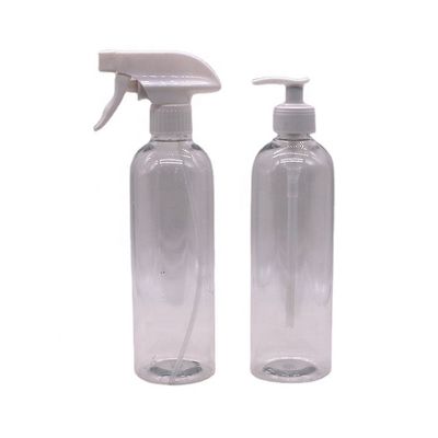 Προσαρμοσμένα χρώματα 500ml/600ml HDPE πλαστικές φιάλες αντλίας/σπρέι για καθαρή λοσιόν