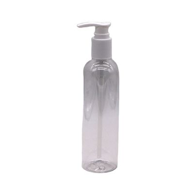 250 ml μπουκάλια υγρού από πλαστικό PET με συνηθισμένο κάλυμμα/ υλικό κολάρου PET