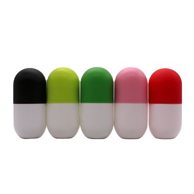 250ML/8OZ HDPE Δύο στρώσεις PET φωτεινή κάψουλα σχήμα καπάκι βίδα ιατρική θερμή σφράγιση OEM.ODM