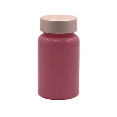 60ml/100ml/120ml/250ml Μπουκάλι πλαστικού PET με ματ φινίρισμα Προσαρμοσμένο χρώμα και άλλα φάρμακα