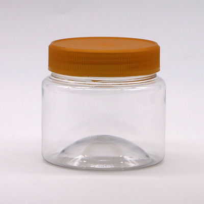 Υλικό κολάρου Μπουκάλια πλαστικού PET 5oz 150cc Διαυγές πλαστικό βάζο Mason για αποθήκευση τροφίμων