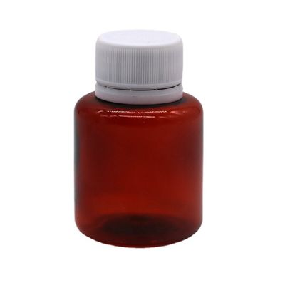 70 ml PET Amber Maple Cough Syrup Φιαλίδιο στοματικού υγρού με κάλυμμα ασφαλείας και θερμική σφραγίδα
