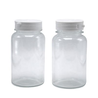 Στρογγυλό σχήμα 220 ml μπουκάλι πλαστικού PET με ξεφλουδιστικό κάλυμμα