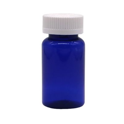 75 ml στρογγυλό σχήμα PET πλαστικό μπουκάλι με καπάκι βίδας και εξειδικευμένη υπηρεσία εκτύπωσης ετικέτας