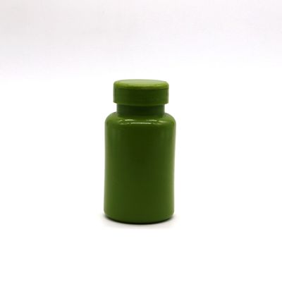 πλαστικό μπουκάλι HDPE 150ml 5oz πλατύ στόματος κενές κάψουλες δοχεία με Flip Cap