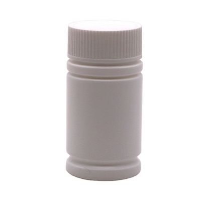 Μικρή χωρητικότητα 60mm HDPE πλαστικό μπουκάλι σε σχήμα μπαμπού με καπάκι βίδας και κολάρο υλικό HDPE