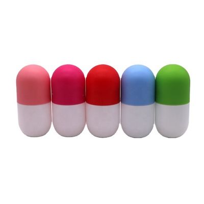 120 ml/130 ml/180 ml HDPE πλαστικό μπουκάλι σε σχήμα κάψουλας για συμπλήρωμα διατροφής
