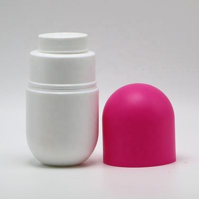 120 ml/130 ml/180 ml HDPE πλαστικό μπουκάλι σε σχήμα κάψουλας για συμπλήρωμα διατροφής