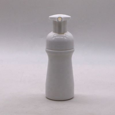 HDPE μπουκάλι λοσιόν για καθαριστικό προσώπου PET Mousse αφρό αντλία μπουκάλια 70mL OEM εξατομικευμένο
