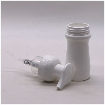 HDPE μπουκάλι λοσιόν για καθαριστικό προσώπου PET Mousse αφρό αντλία μπουκάλια 70mL OEM εξατομικευμένο