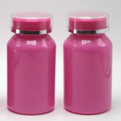 Προσαρμοσμένο λογότυπο 150mL PET πλαστικό μπουκάλι για βιομηχανική επιφάνεια συσκευασίας και χάπι