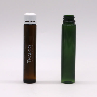 Ασφαλές καπάκι 1oz/30ml PET πράσινο καφέ στοματικό υγρό πλαστικό μπουκάλι για ιατρική συσκευασία