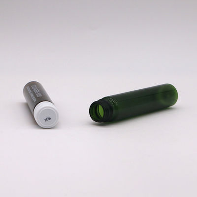 Ασφαλές καπάκι 1oz/30ml PET πράσινο καφέ στοματικό υγρό πλαστικό μπουκάλι για ιατρική συσκευασία