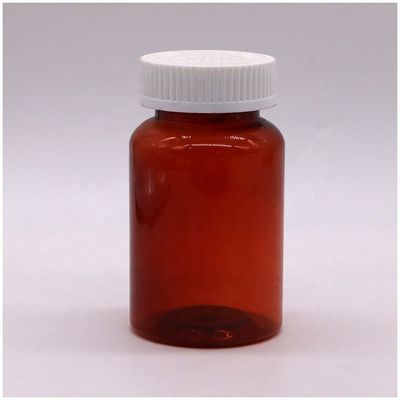 ΣΚΡΟΥ ΚΑΠ 200 ml μπουκάλι PET για διαφανή κυλινδρικό σχήμα Συμπλήρωμα φαρμάκων δοχείο