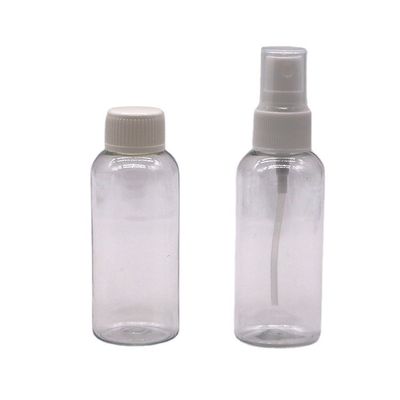 60 ml μπουκάλι αντλίας πετρελαίου PET μπουκάλια ψεκασμού πλαστικού μπουκάλια ψεκασμού αλκοόλ φορητά δοχεία ψεκασμού