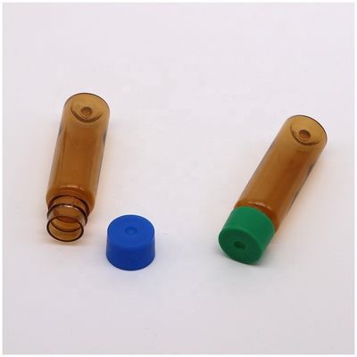 Κεπάκι ασφαλείας 10ML PET Φαγητό Αμπερό πλαστικό μπουκάλι για από του στόματος υγρό φάρμακο κολάρο υλικό PET στρογγυλό σχήμα