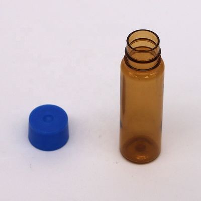 Κεπάκι ασφαλείας 10ML PET Φαγητό Αμπερό πλαστικό μπουκάλι για από του στόματος υγρό φάρμακο κολάρο υλικό PET στρογγυλό σχήμα