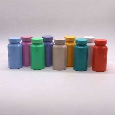 150mL/5oz Προσαρμοσμένο μπουκάλι PET για ταμπλέτες/καψάκια/κονδυλικές/φάρμακα και επικάλυψη