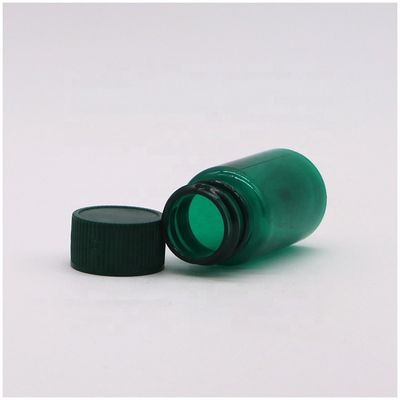 20ML/ CC Διαφανή πλαστικά φιαλίδια υγρού από PET με καπάκια σε ειδικό χρώμα και στρογγυλό σχήμα