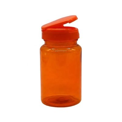 150 ml PET Φιαλίδιο Καψούλας Χρώματος με Flip Top Cap Βιοδιασπώμενο Φιαλίδιο Φαρμάκου