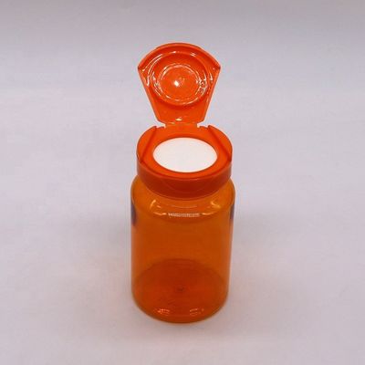 150 ml PET Φιαλίδιο Καψούλας Χρώματος με Flip Top Cap Βιοδιασπώμενο Φιαλίδιο Φαρμάκου
