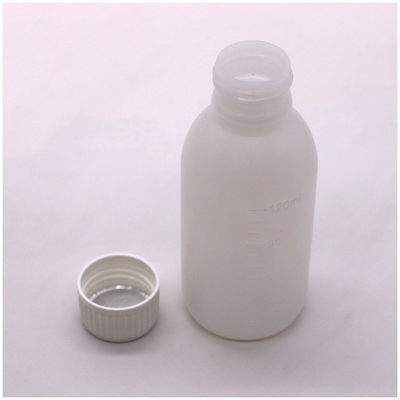 ΣΚΡΟΥ ΚΑΠ 120mL / 4oz μπουκάλι σιρόπι PE για εξατομικευμένη χρωματική συσκευασία υγρού φαρμάκου
