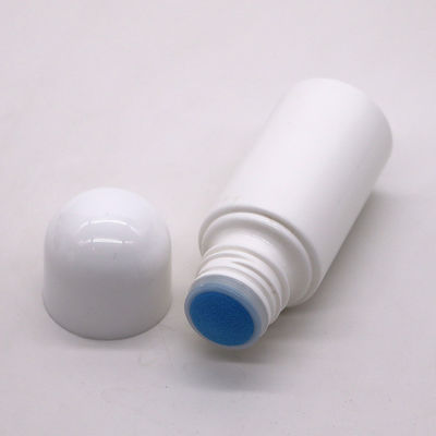 Σκηνότυπη 50 ml HDPE κενό μπουκάλι πλαστικού αντιμυκητιασικού μπουκαλιού Τρία σετ