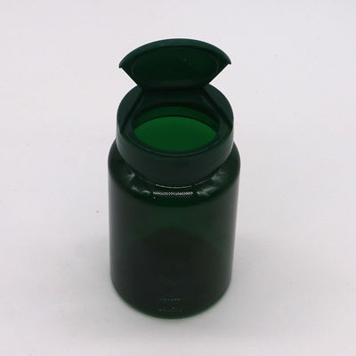 ΠΕΤ 150ml μπουκάλι πλαστικό κενό μπουκάλι 5oz κάψουλες με καπάκι