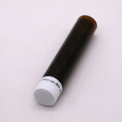 Τροφική ποιότητα 25ml/25cc Slim Smooth Amber/Coffee πλαστικό μπουκάλι με υγρό για το στόμα με ανθεκτικό κάλυμμα