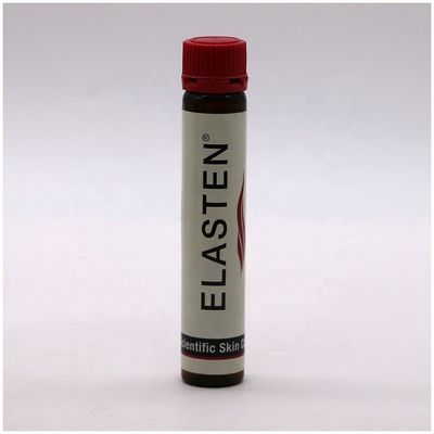 Τροφική ποιότητα 25ml/25cc Slim Smooth Amber/Coffee πλαστικό μπουκάλι με υγρό για το στόμα με ανθεκτικό κάλυμμα