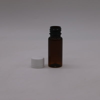 Μπουκάλι PET χωρητικότητας 30 ml για αποστειρωμένο υγρό από το στόμα για καφέ στη φαρμακευτική βιομηχανία