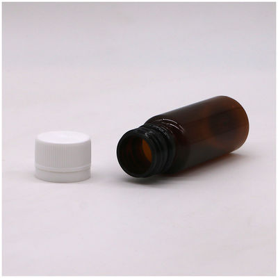 Μπουκάλι PET χωρητικότητας 30 ml για αποστειρωμένο υγρό από το στόμα για καφέ στη φαρμακευτική βιομηχανία