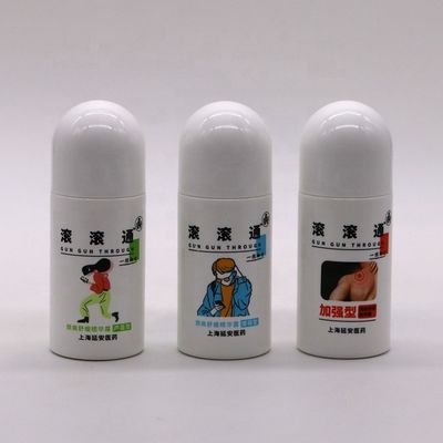 50 ml/50cc HDPE λευκό πλαστικό κυλίνδριο σε μπουκάλι στρογγυλό σχήμα για άλλα καλλυντικά