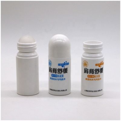 50 ml/50cc HDPE λευκό πλαστικό κυλίνδριο σε μπουκάλι στρογγυλό σχήμα για άλλα καλλυντικά
