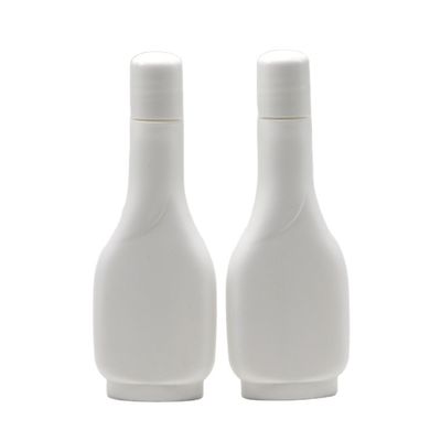 100 ml HDPE Flat Liquid Flask για Γυναικολογική Λοσόνη Πολυτελής Πολυλειτουργικό