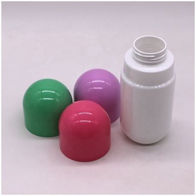 250ML/8OZ PET φωτεινή κάψουλα με σχήμα καψούλας Φαρμακευτικής ποιότητας πλαστικό μπουκάλι με καπάκι βίδας και θερμική σφραγίδα