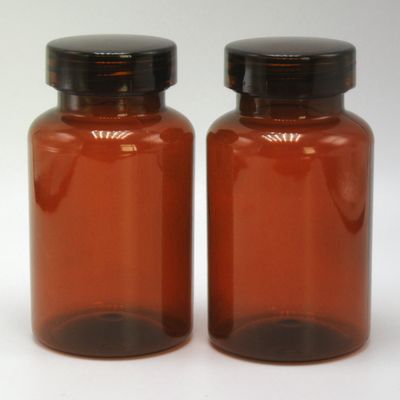 250 ml κενό λευκό μπουκάλι στοματικού νερού από πλαστικό PET με μακρύ λαιμό και λογότυπο πελάτη