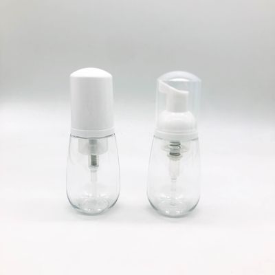Φουσκωτική αντλία 40 ml Μίνι μπουκάλι PET για λοσιόν και εξατομικευμένο λογότυπο καθαριστικό σταγονιδίων