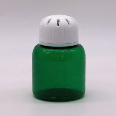 3OZ/90ml Μπουκάλια από λευκό πλαστικό άρωμα PET με καπάκι με βίδα και θερμική σφραγίδα Μπουκάλι στερεών αρωμάτων