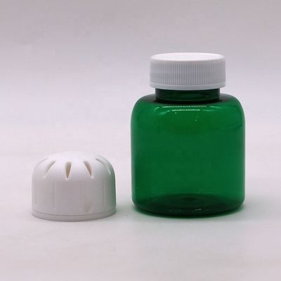 3OZ/90ml Μπουκάλια από λευκό πλαστικό άρωμα PET με καπάκι με βίδα και θερμική σφραγίδα Μπουκάλι στερεών αρωμάτων