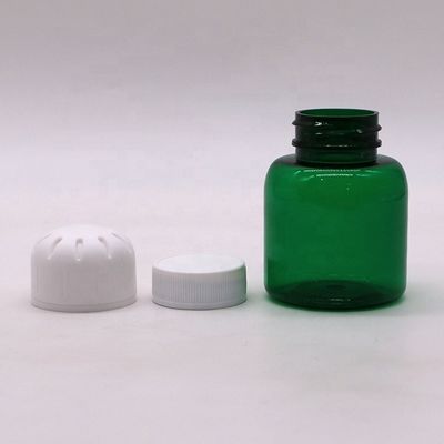 3OZ/90ml Μπουκάλια από λευκό πλαστικό άρωμα PET με καπάκι με βίδα και θερμική σφραγίδα Μπουκάλι στερεών αρωμάτων