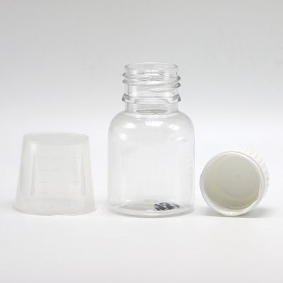 50 ml μπουκάλι σιρόπι για βήχα PET για λαδιούχα στοματικά υγρά αποθήκευση