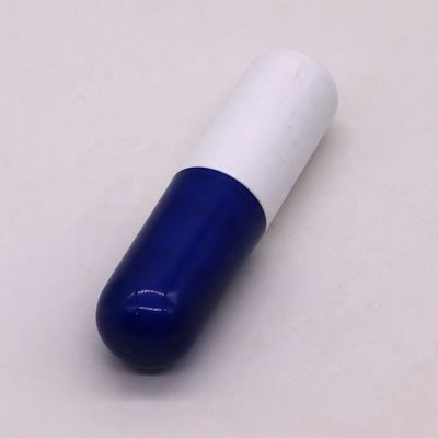 Προσαρμόσιμο χρώμα 50ml PET μίνι κάψουλα σχήμα πλαστικό μπουκάλι για τις ανάγκες προσωπικής φροντίδας