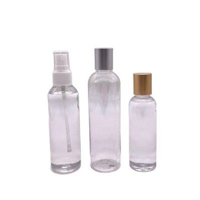 Εικόνα εκτύπωσης 120mL μπουκάλι PET μπουκάλια πλαστικού ψεκασμού μπουκάλια αλκοόλ δοχείο Custom χρώμα