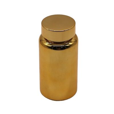 150 ml PET Χρυσό επιχρισμένο βίδα Κεπάκι πλαστικό δοχείο συμπλήρωμα μπουκάλι για την προώθηση