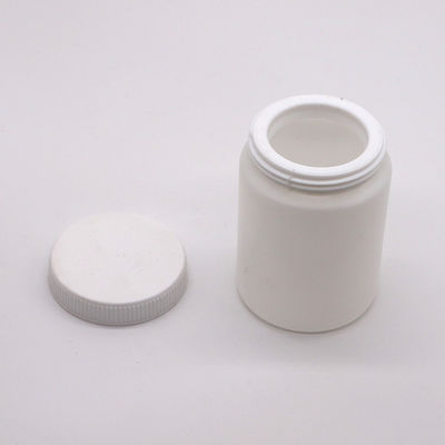 ΣΚΡΟΥ ΚΑΠ 120ML HDPE Φιαλίδιο ευρύ στόματος για χάπια Καψούλες Ταμπλέτες Ιατρική 130CC