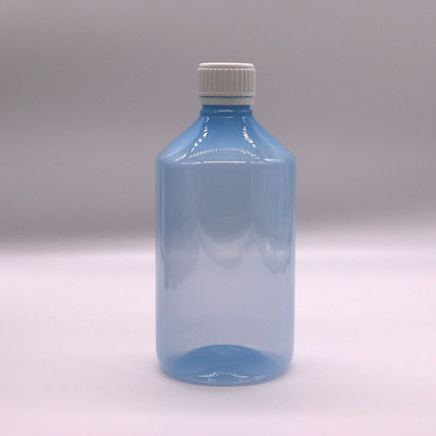 υγρό φάρμακο 1000 ml σκούρο καφέ διαφανές πλαστικό μπουκάλι PET με αδιάβροχο καπάκι