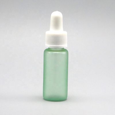 15 ml Στρογγυλό σχήμα Προσαρμογή μπουκάλια σταγονιδιωτή PET για το δοχείο δείγματος υγρού