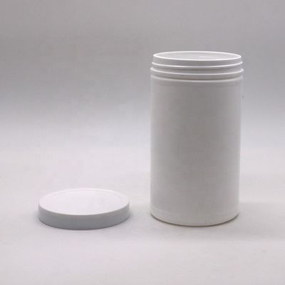 600mL 20oz PET κενό HDPE ευθεία στρογγυλή πλαστική σκόνη δοχεία φαρμάκων με καπάκι βίδας